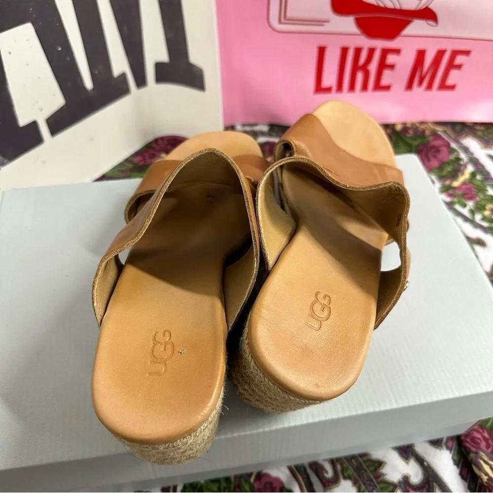 Ugg Eirene sz 8.5 wedge sandals
